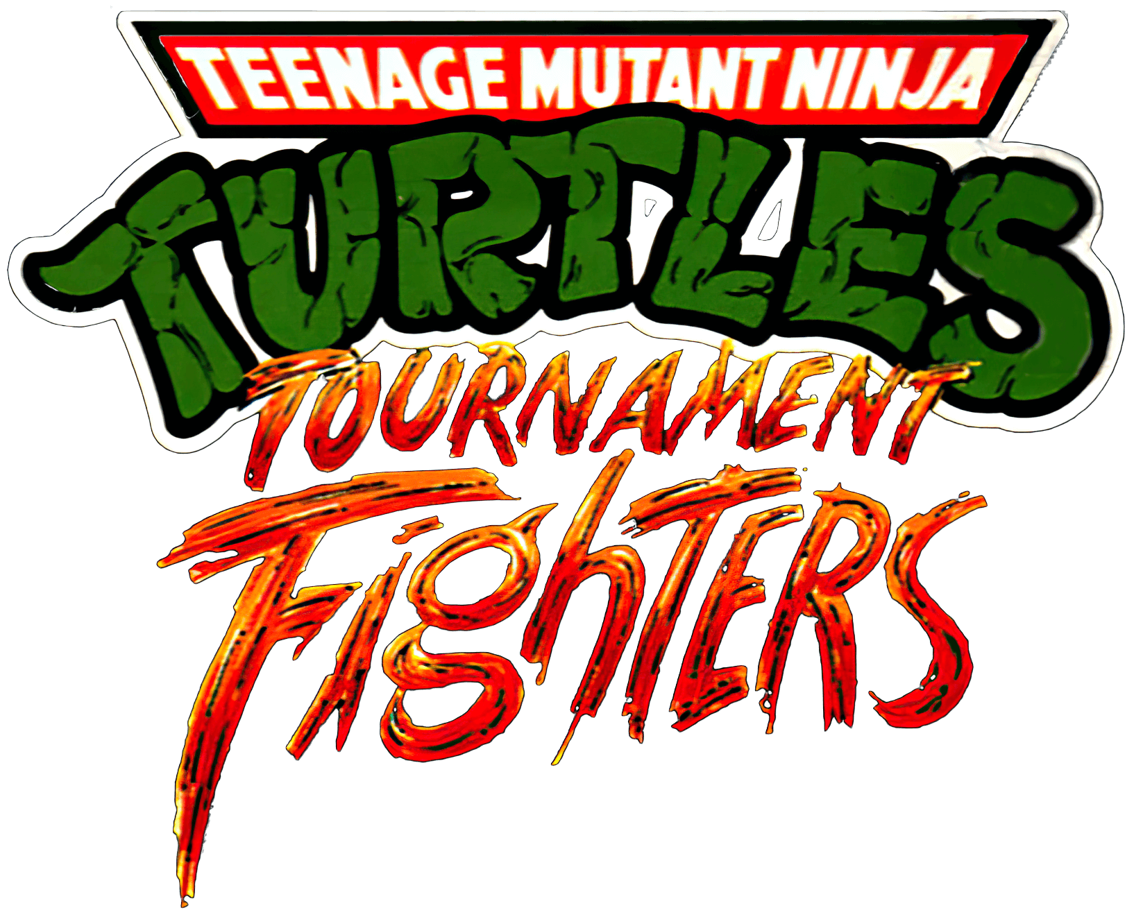 логотип Teenage Mutant Ninja Turtles Tournament Fighters